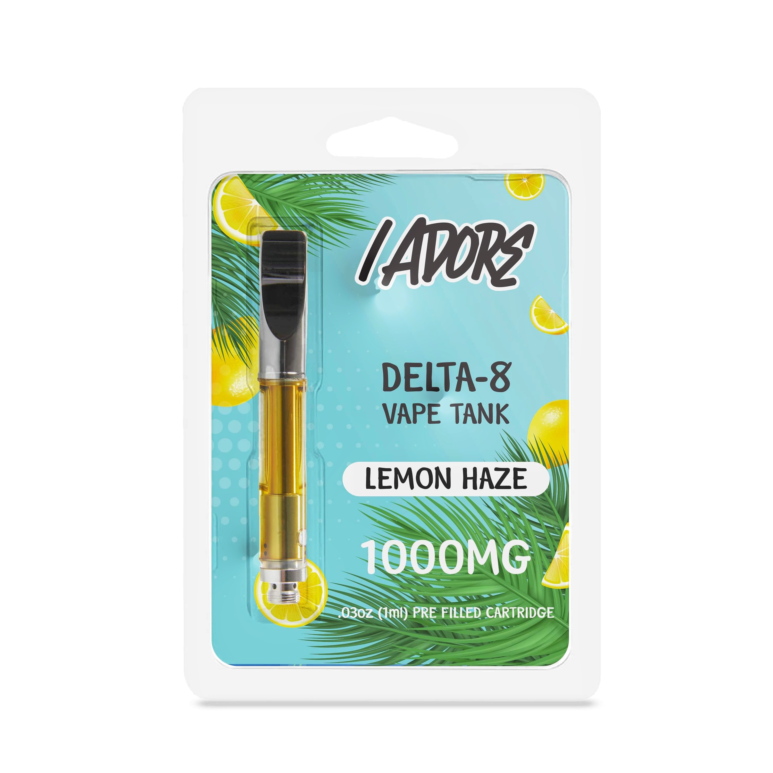 Lemon Haze Delta-8 THC Vape Cartridge 1ml